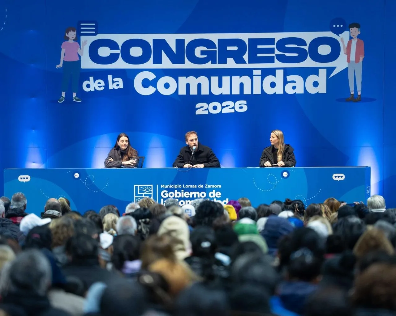 Congreso de la Comunidad reunió a miles de vecinos en el Parque de Lomas